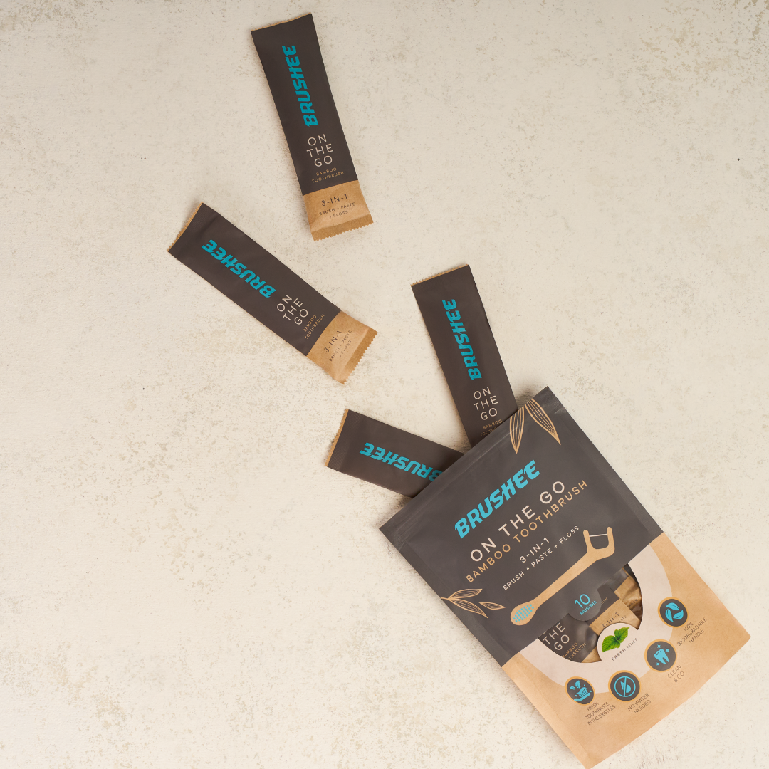 Bamboo Toothbrush On The Go