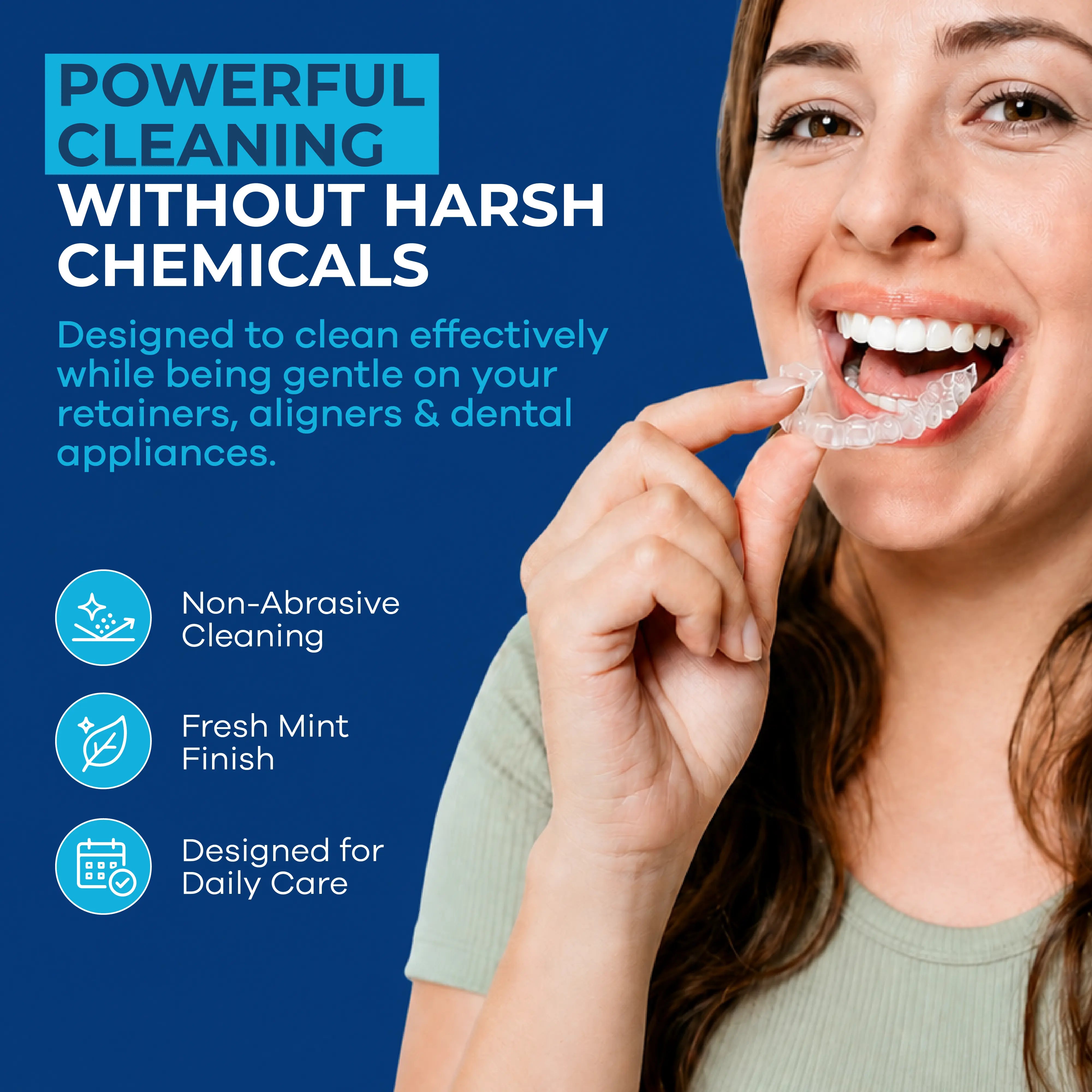 Brushee Retainer Cleaner Tablets