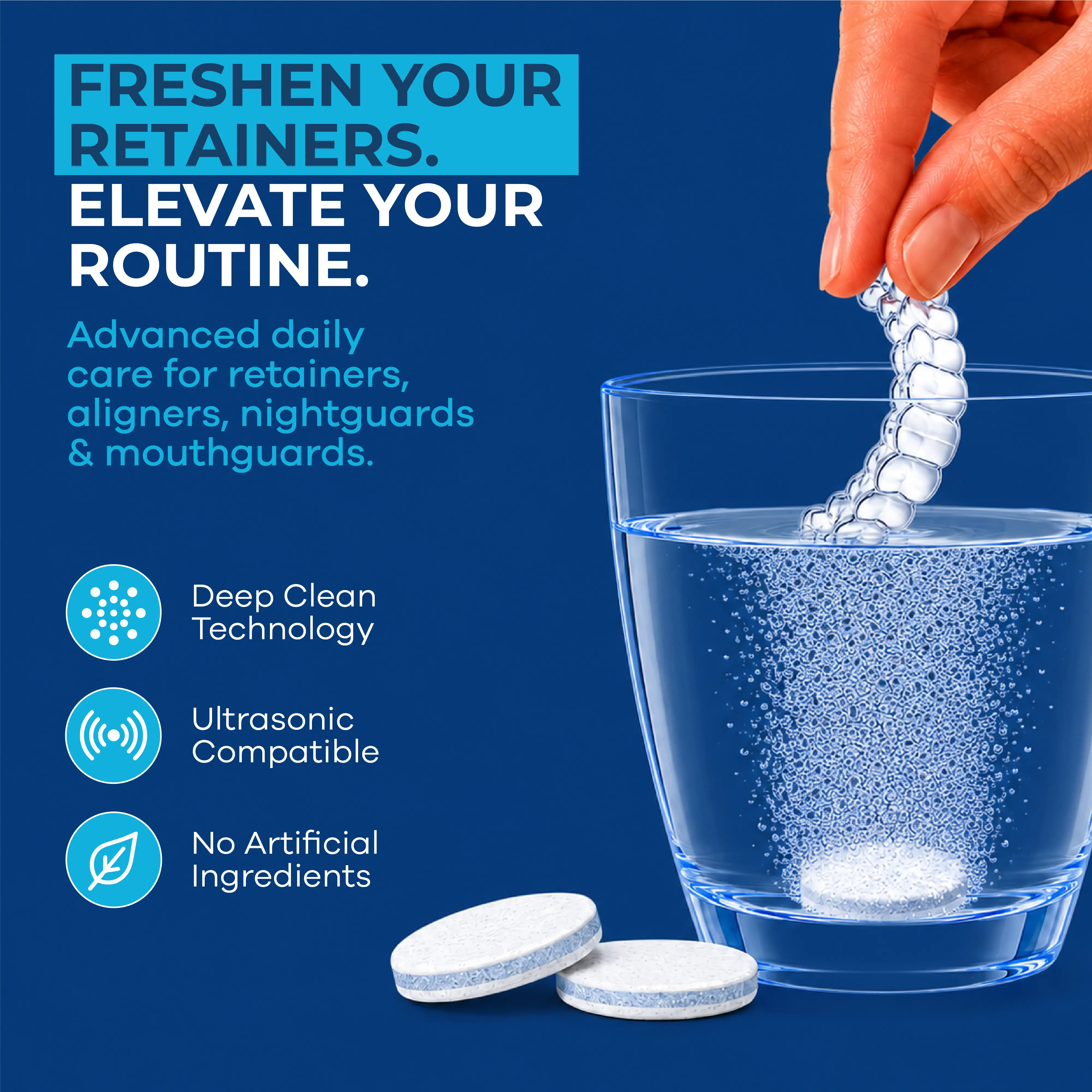 Brushee Retainer Cleaner Tablets