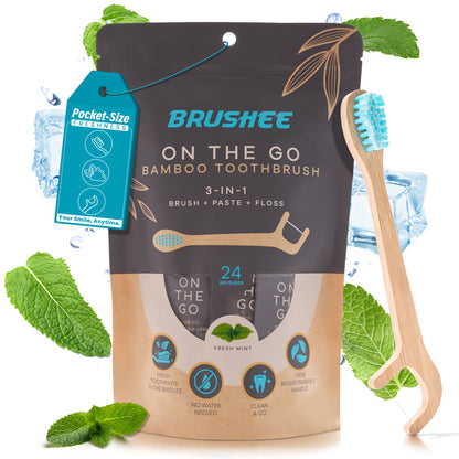 Bamboo Toothbrush On The Go