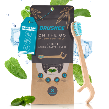 Bamboo Toothbrush On The Go